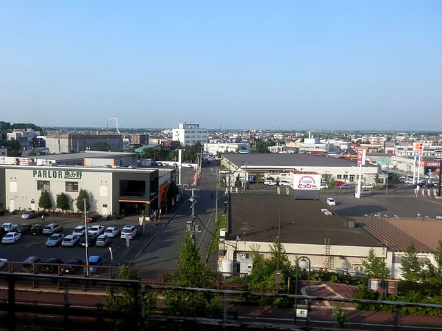 北広島市の風景（Prosperosityさん撮影、Wikimedia Commonsより）