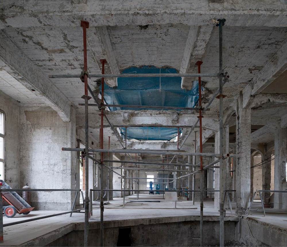 解体後のロビー