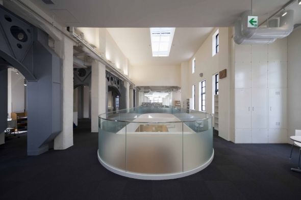 完成後の2階執務室