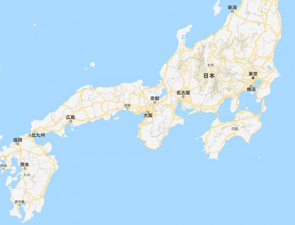 四国を 関東 へ移動させてみたら 四国民の理想 具現化した日本地図がおもしろい ニュース Jタウンネット 東京都