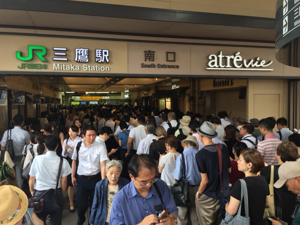 台風運休で入場規制 改札前は阿鼻叫喚 都心各駅の 地獄絵図 まとめ 全文表示 ニュース Jタウンネット 東京都