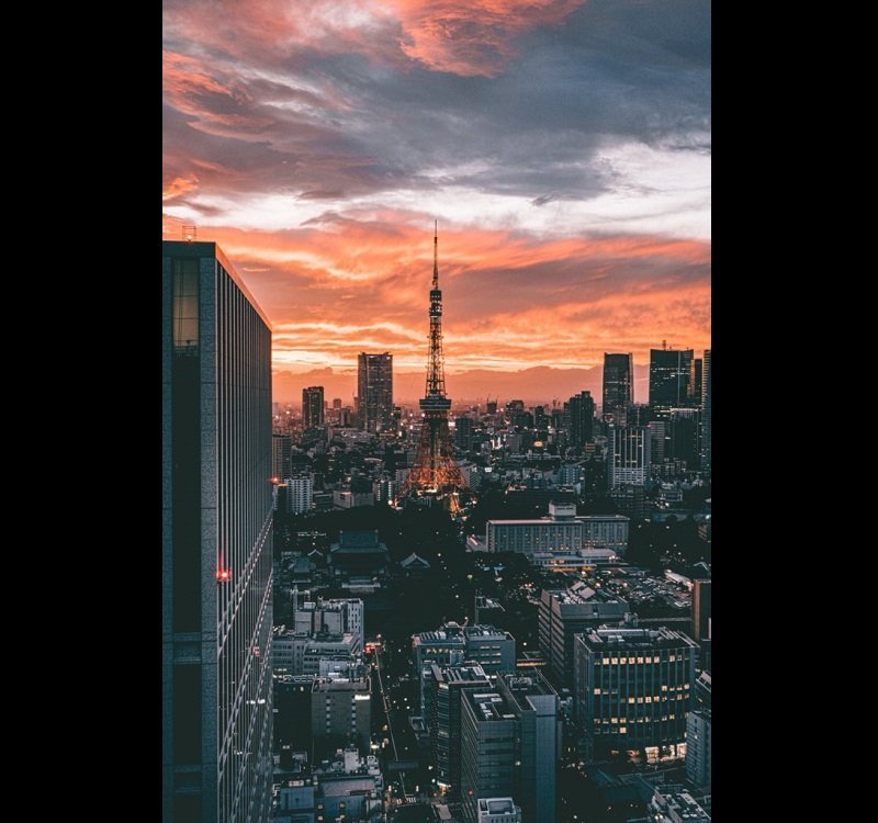 この美しさは 一生忘れない 夕焼けに沈む東京タワーが絶景すぎる ニュース Jタウンネット 東京都