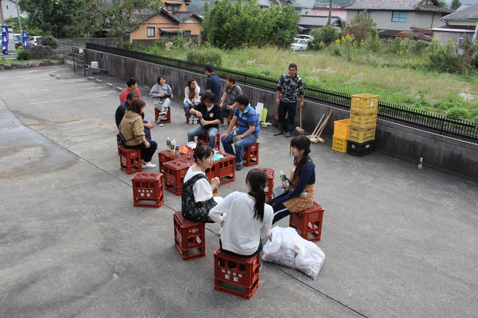 イモ待ち。これからの作業のヒントがここに