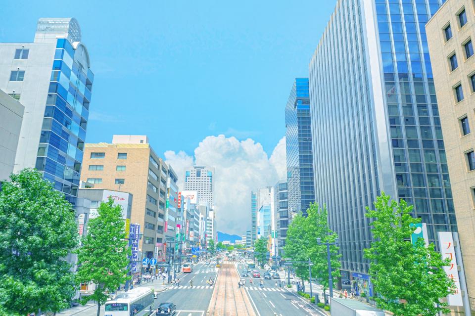 えっ これ絵じゃないの 風景画にしか見えない広島市街の写真が話題に 全文表示 コラム Jタウンネット 東京都