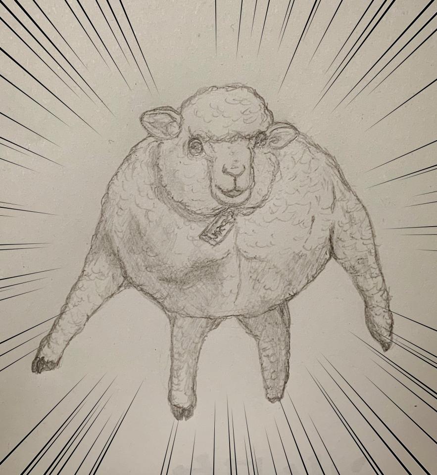 もう二足歩行にしか見えない 兵庫の動物園で発見された マッチョ羊 に騒然 公式がまさかのイラスト化 全文表示 コラム Jタウンネット 東京都