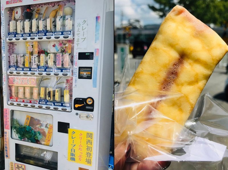 スイーツ好きは素通りできない 奈良で発見された クレープ自販機 が話題 なぜ始めた オーナーに聞いた 全文表示 コラム Jタウンネット 東京都