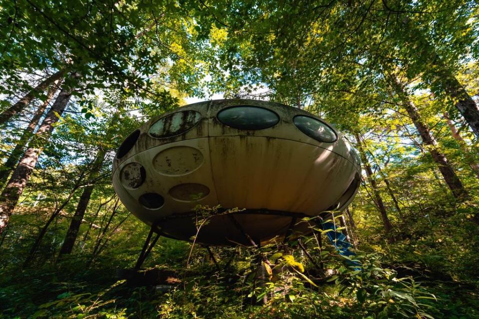 日本の森で廃墟になった Ufo が発見される 全文表示 コラム Jタウンネット 東京都