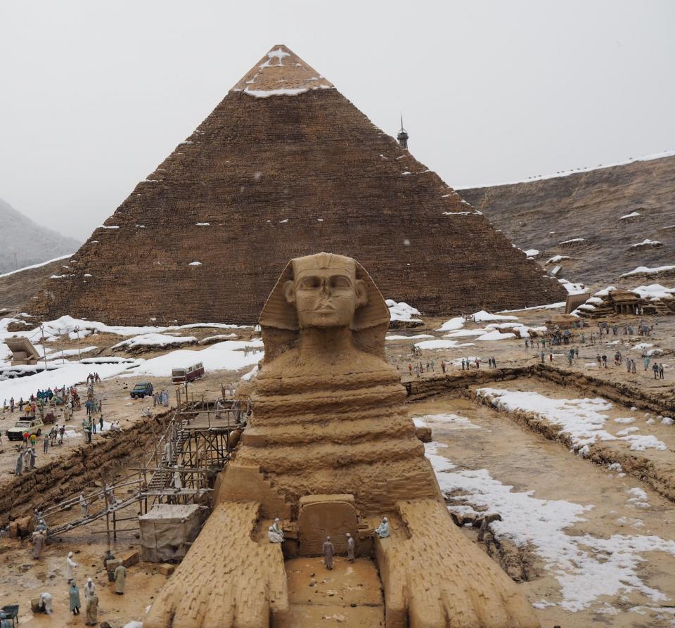 エジプトに雪 異常気象や と投稿された写真 まさかの撮影地に 見事に騙された 栃木やん 全文表示 コラム Jタウンネット 東京都